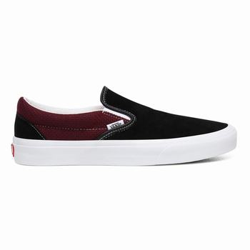 Férfi Vans P&C Classic Slip-on Cipő VA6735029 Fekete/Királykék